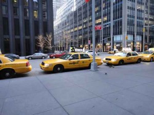 NYC Taxis, Photo by Fanny Littmarck