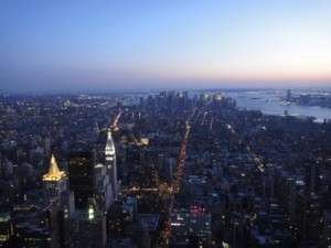 View from the Empire State Building, NYC