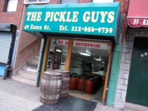 The Pickle Guys NYC storefront