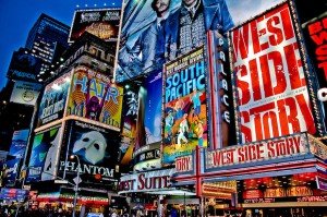 Plays on Broadway in New York