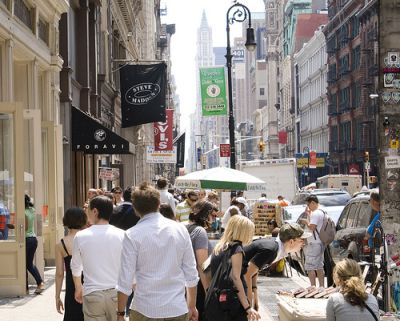 Shopping in SOHO