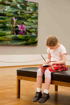 Child in Museum